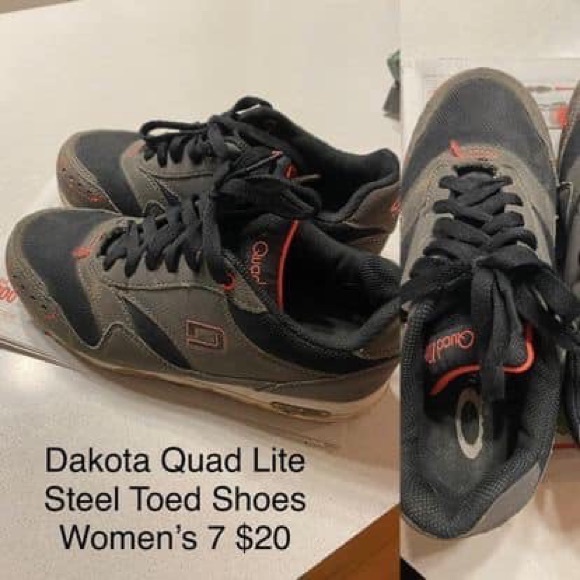 Dakota Women’s Size 7 Steel Toed Shoes - Picture 1 of 1
